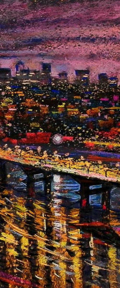 Evening city by Sergey  Kachin