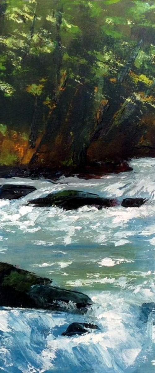 BABBLING BROOK by BARBARA  HARLOW