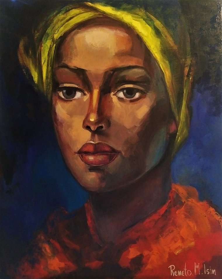 paintings of african women