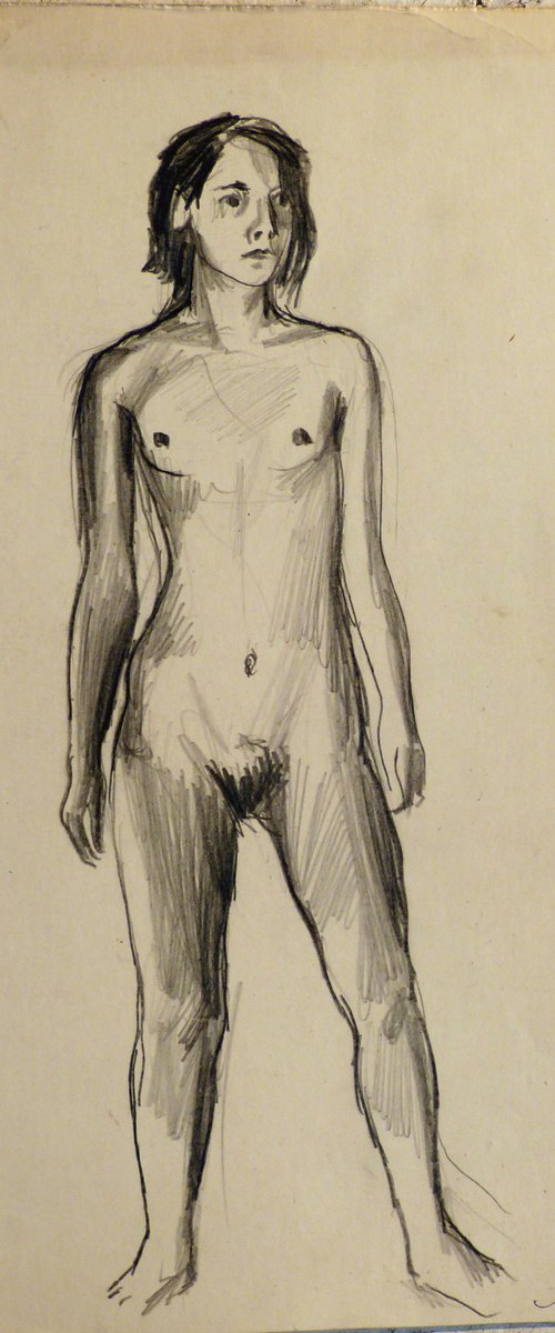 Standing Nude 4 by Frederic Belaubre