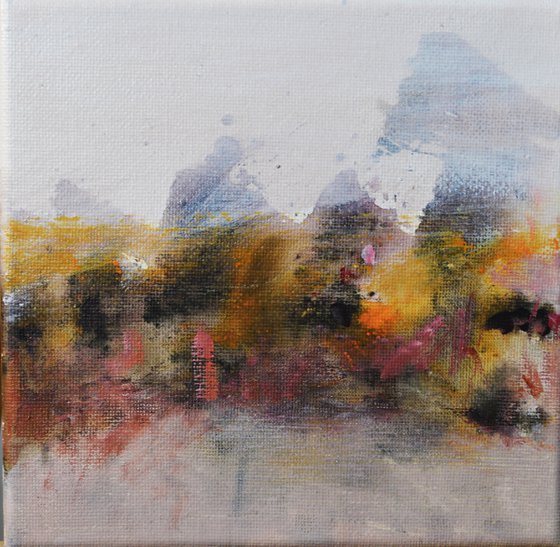 Morning mist (Diptych)