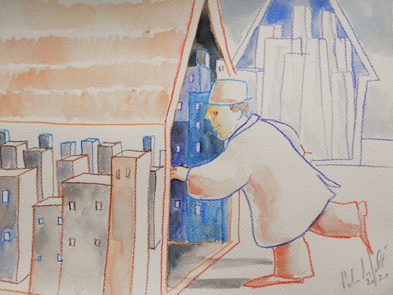Inside the city