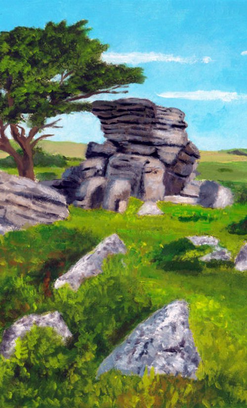 "Saddle Tor, Dartmoor" by Tim Treagust