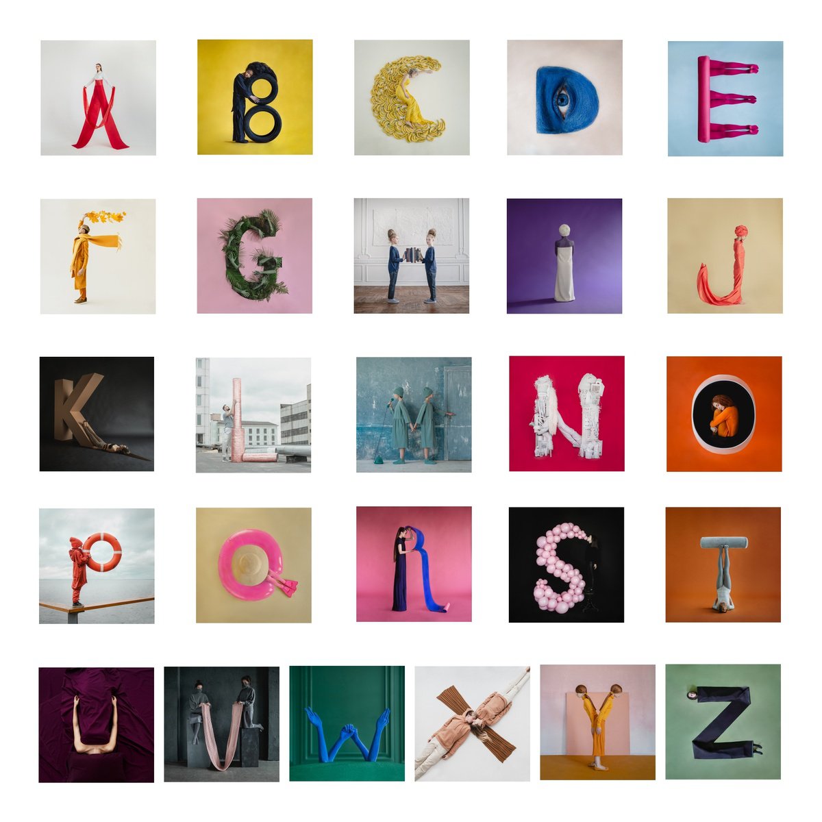 Synesthetic Letters by Dasha Pears