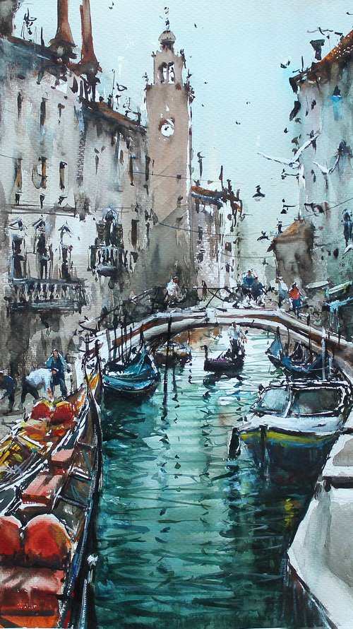 Canali di Venezia by Maximilian Damico