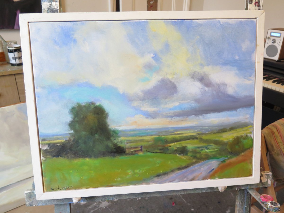 Above Kirby Underdale By Malcolm Ludvigsen, 25 X 19, Artwork For Sale On Artfinder