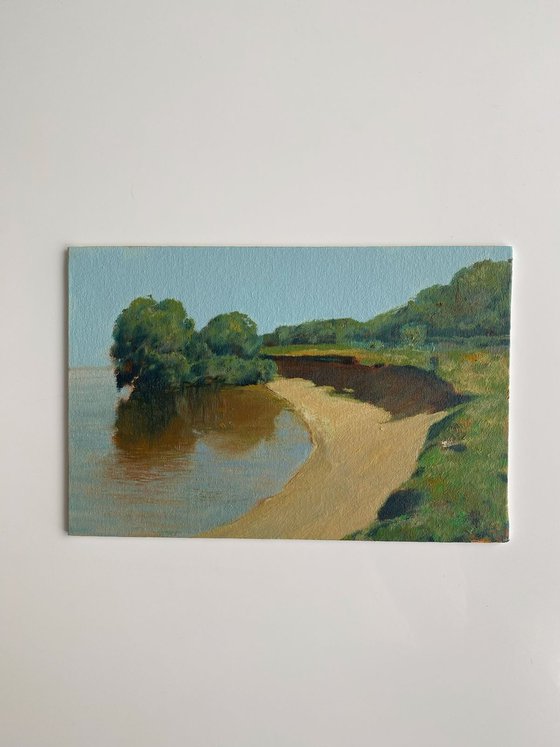 Along the shore