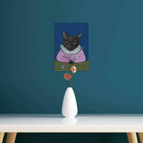 Smoking cat #11