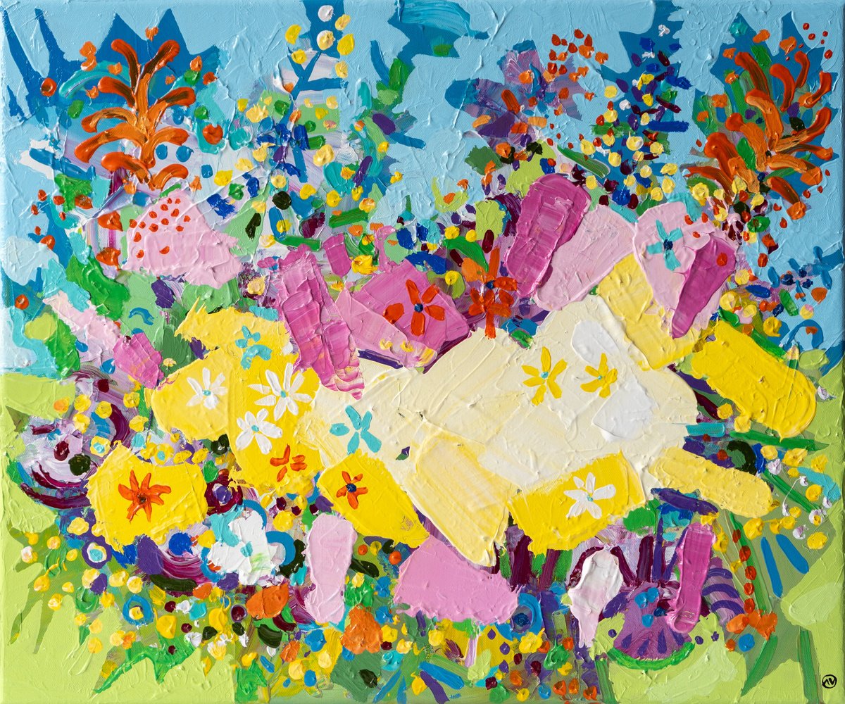 Garden of Abstract Delights (AV Art) by Joseph Villanueva