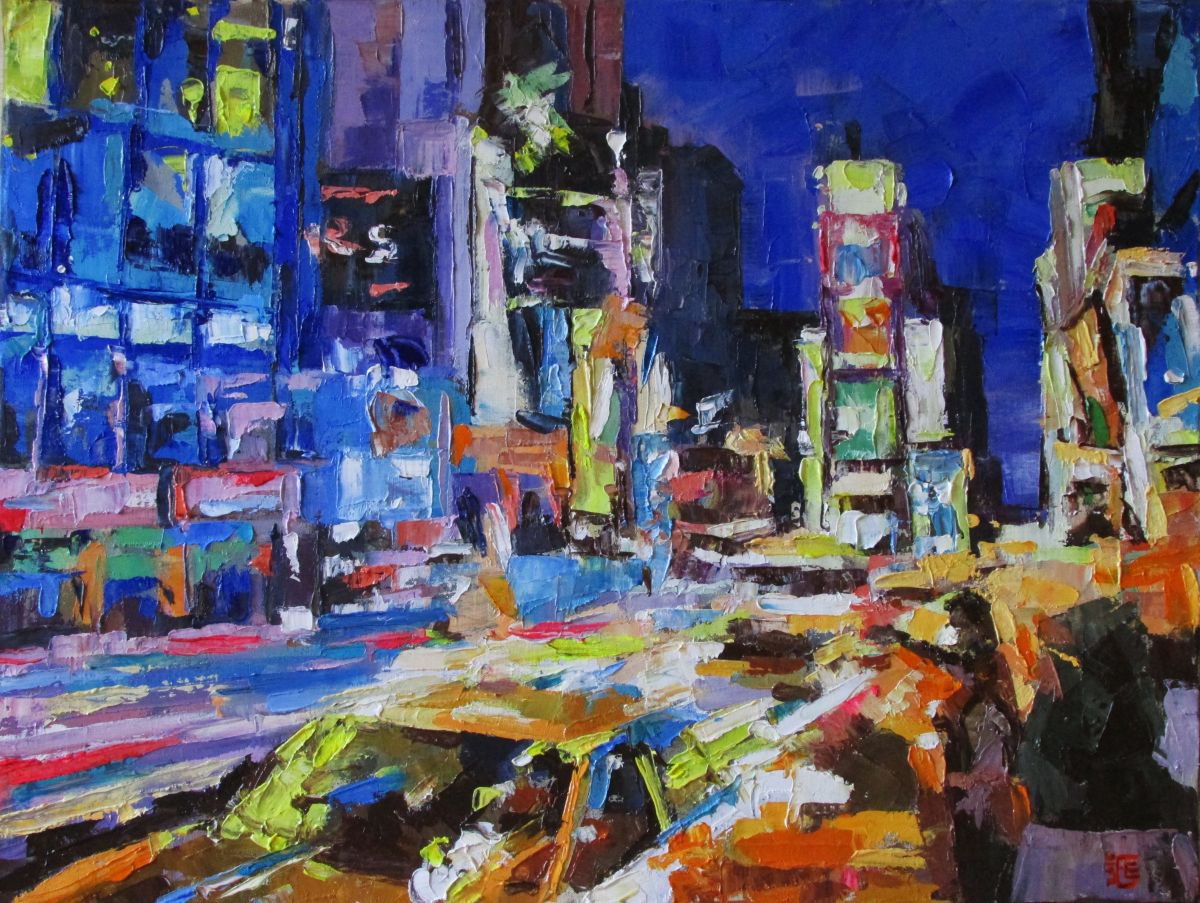 New York. Times Square by Kateryna Bortsova