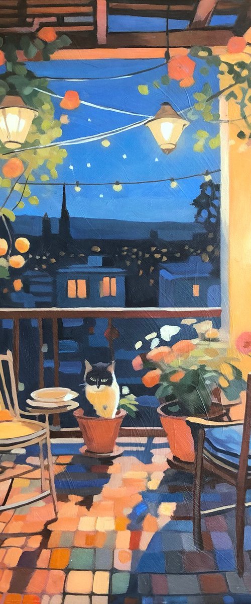 Bondero A quiet evening in Alicante by Vadim Bondero