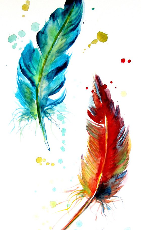 Feathers collection