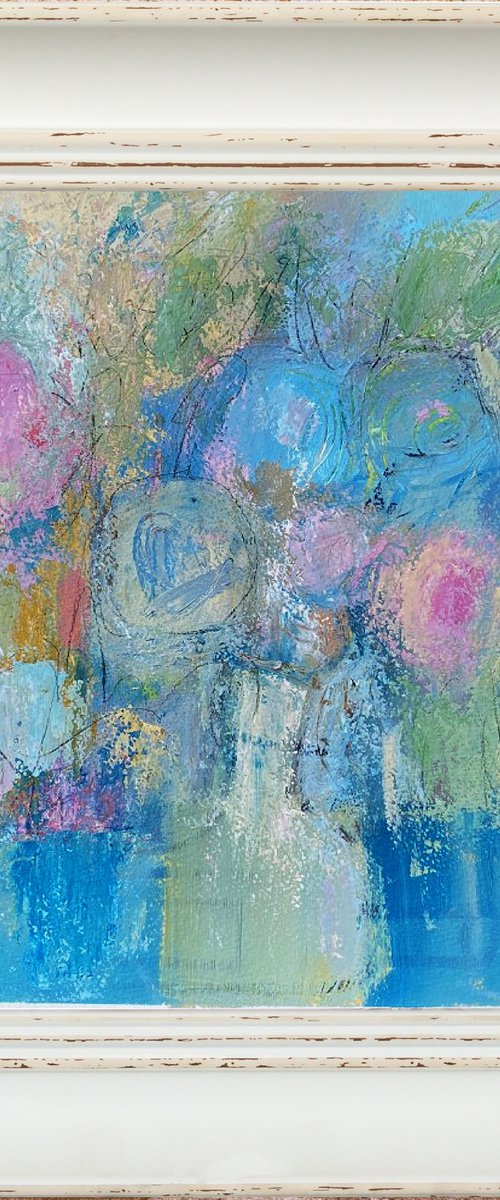 Abstract Floral IX by Jan Rippingham