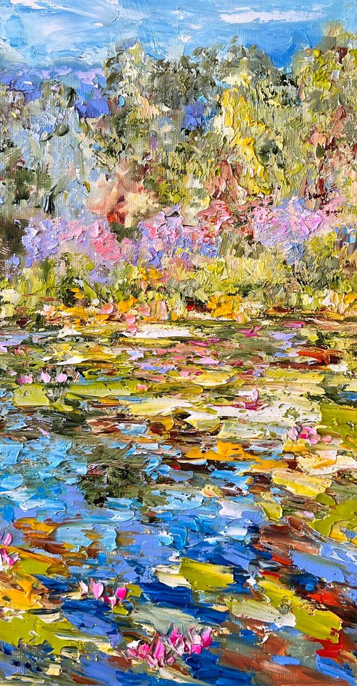L'étang de Claude Monet by Diana Malivani