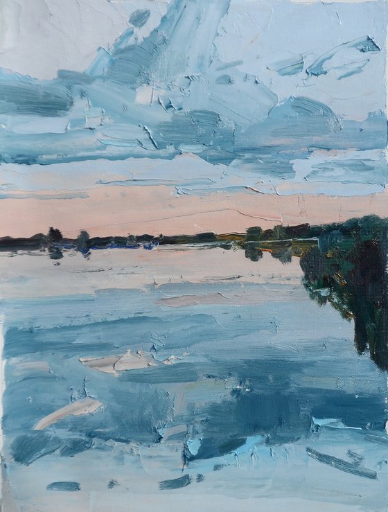 Evening on the river