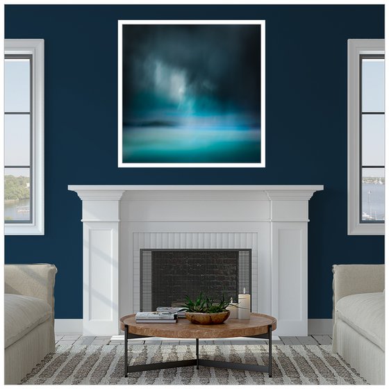 Cerulean Skies - oversize livingroom decoration