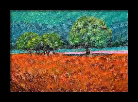 Miniature Expressionist Landscape