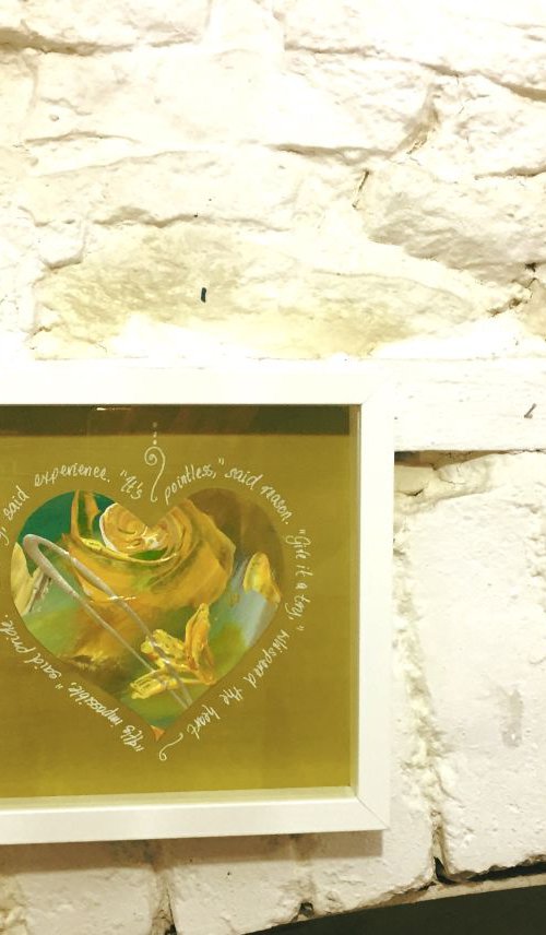Give it a try whispered the heart 004 by Emma Sian Pritchard