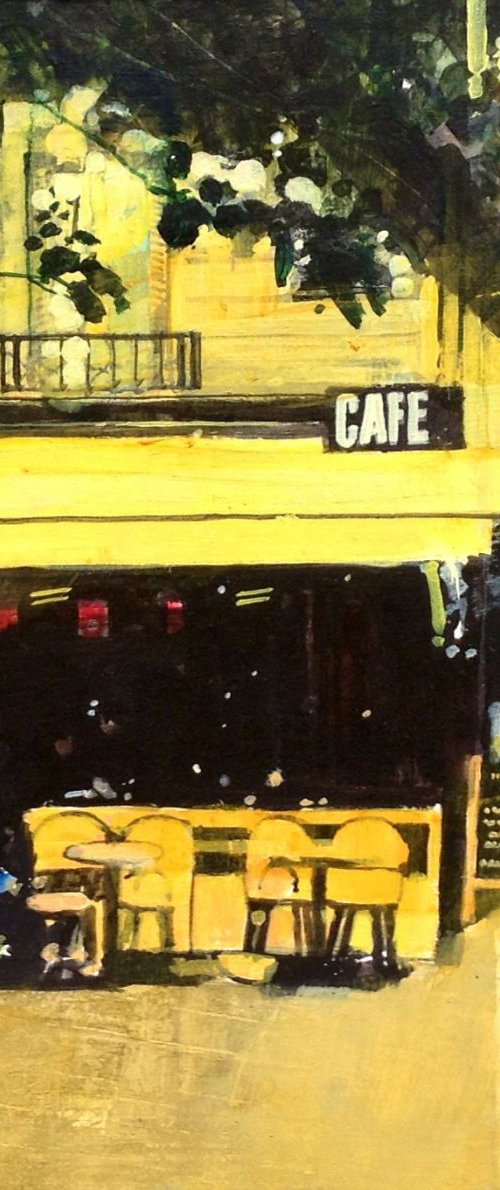 Cafe Cassette, Rue de Rennes, Paris, 2 Oct by Julian Sutherland-Beatson