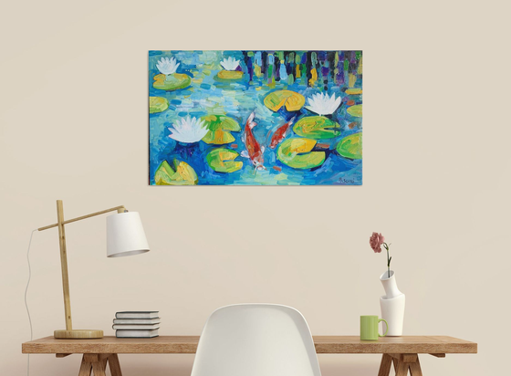 Waterlilies-70x44cm