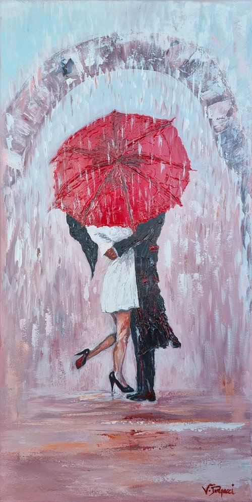 Umbrella love by Valerie Draggaci