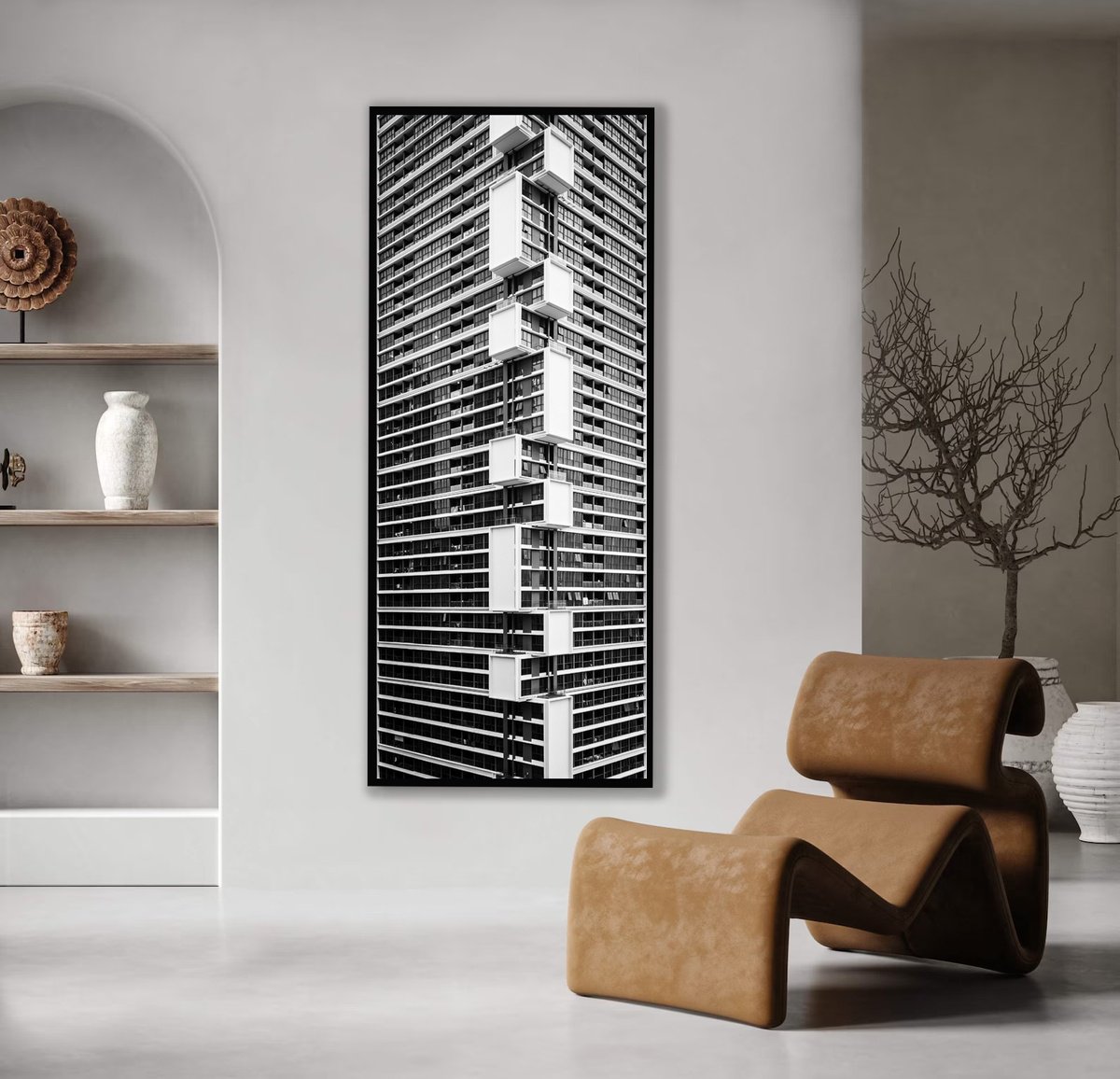Geometric Photograph , Zebra By Serge Horta, 20 X 49, Artwork For Sale On Artfinder