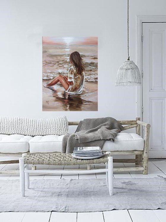 " ON THE BEACH "