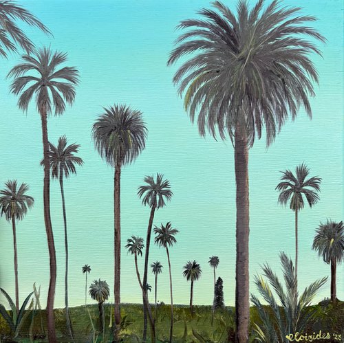 Green Palms by Emma Loizides