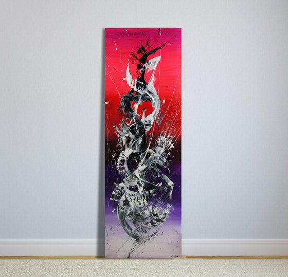 Spirits Rising VI (Spirits Of Skies 075072) (50 x 150 cm) XXL vertical (20 x 60 inches)