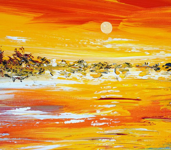 Romantic Evening Lake C 1