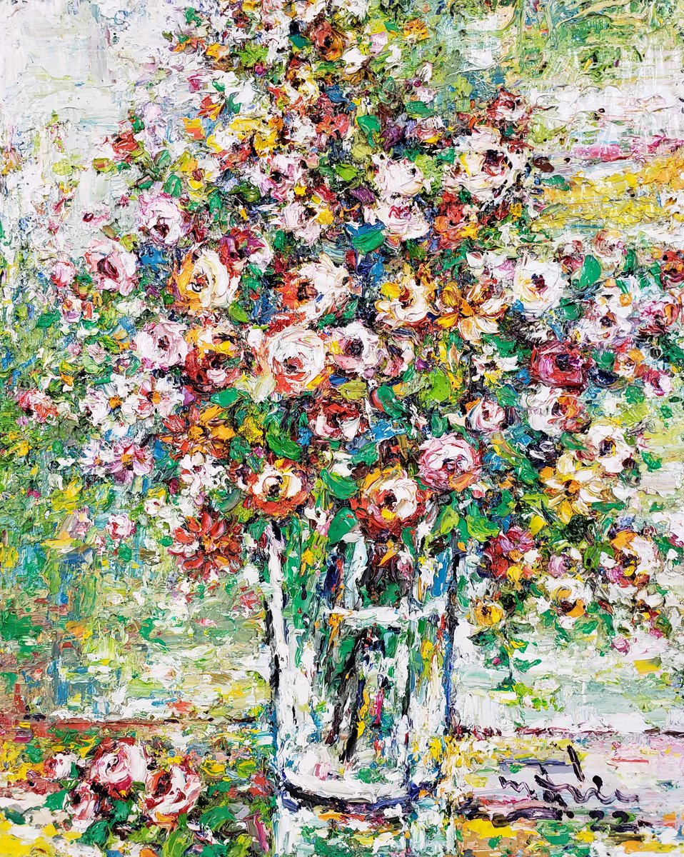 Flowers Vase 5 by Duc Tran