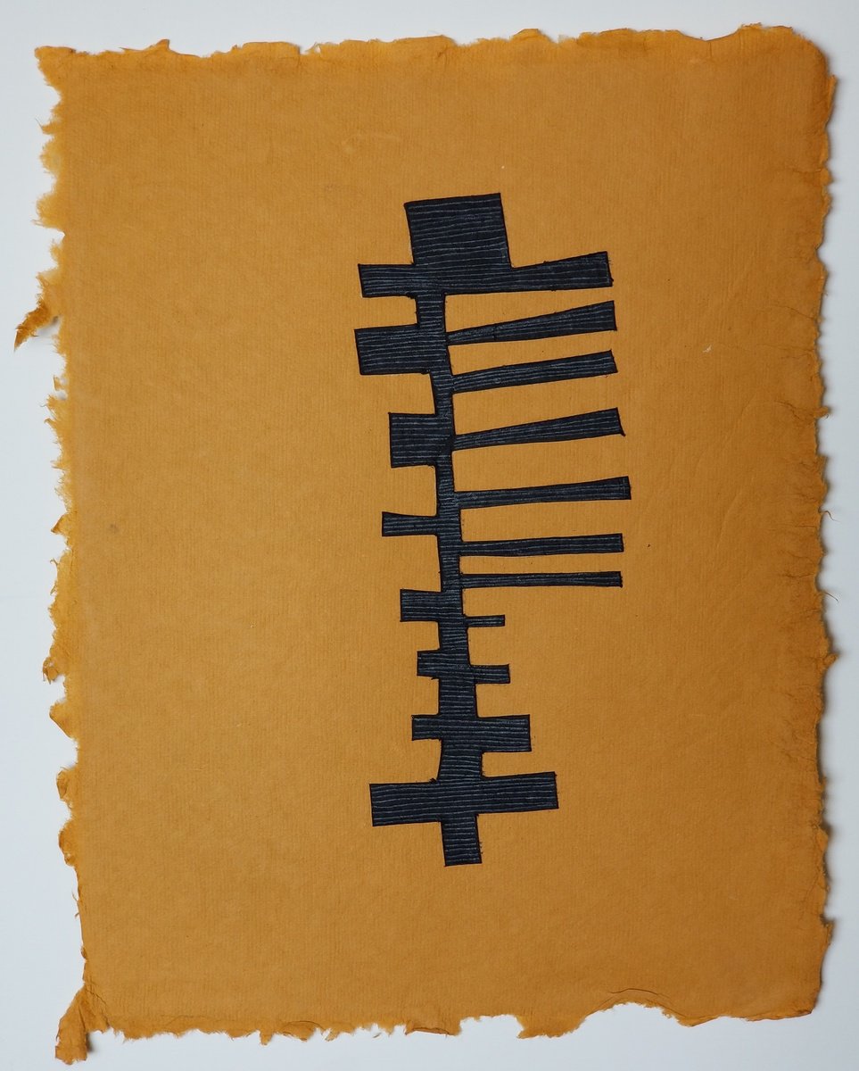 Abstract Collage By Anna Jannack, 9 X 11, Shapes Jammin Iv, Original Artwork