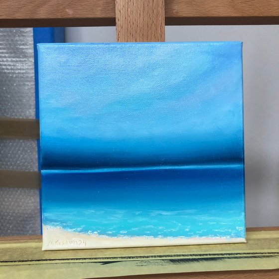 Ocean waves turquoise #1