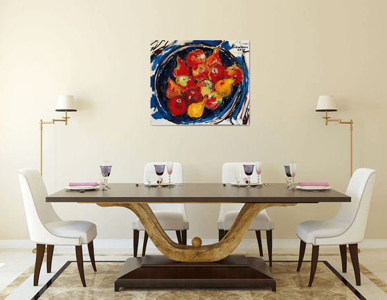 BLUE and RED Stilllife