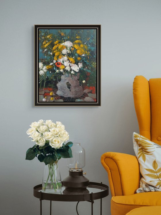 Rustic Floral Still Life