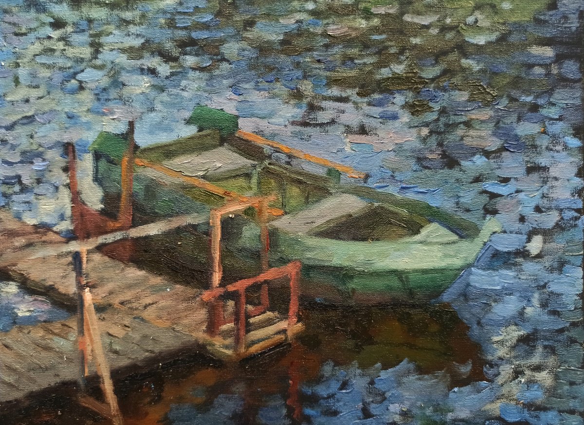 The boat by Olga Goryunova