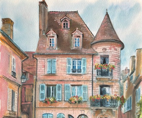 A Summer Afternoon in Beaulieu-sur-Dordogne