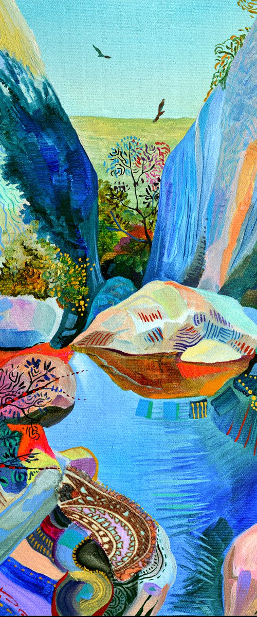 "Blue Wings" by Silvia Pavlova
