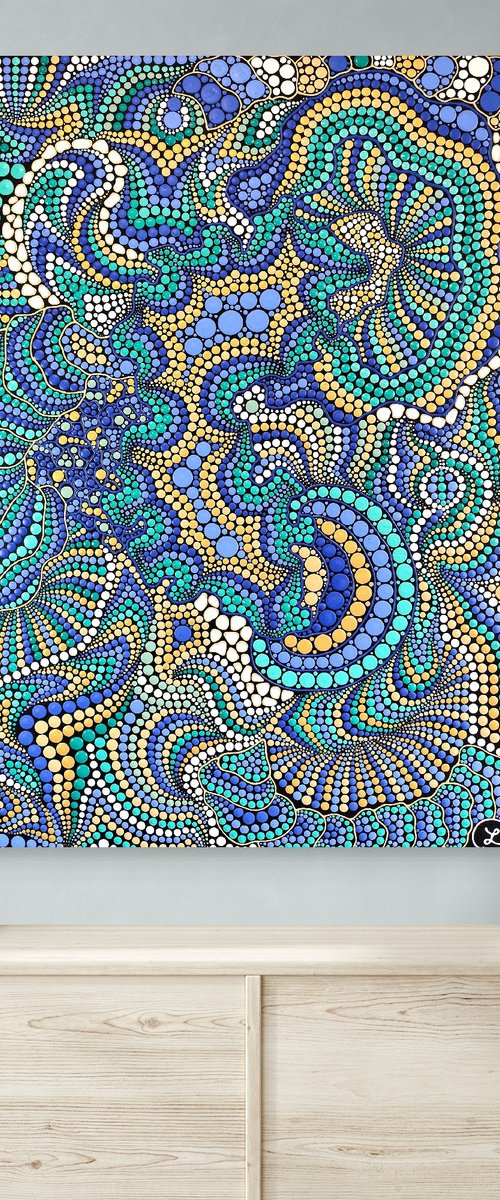 Psychedelic Geometry by Oxana Lazari