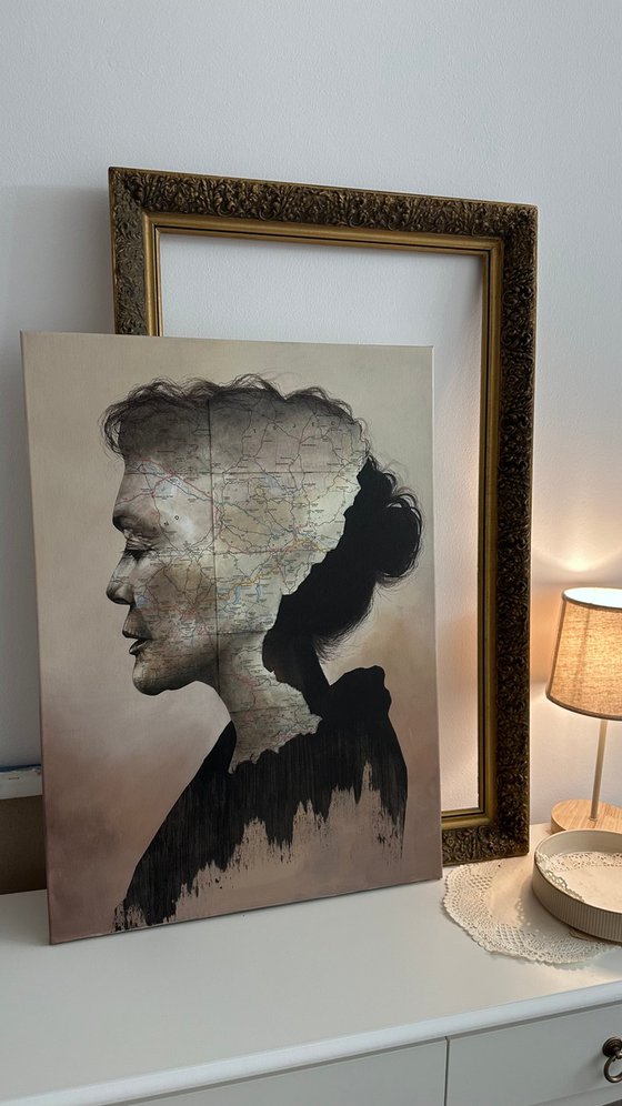 The Geography of Absence – Portrait on Map