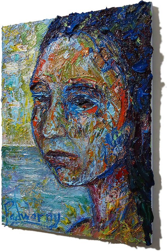 Original Oil Painting Portrait