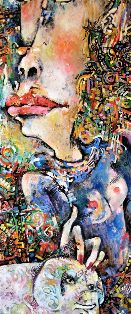 My favorite blondes. Patterned thoughts. And little ambition. by Nikifor Swiristuhin