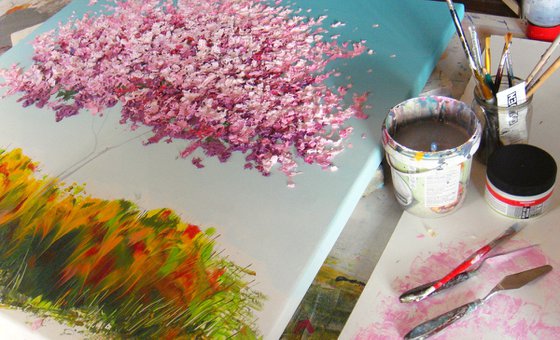Spring Blooming Tree