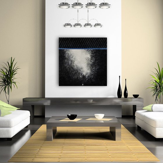 "Abstract cloud", art painting