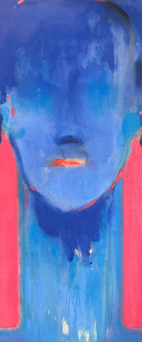 Ultramarine Portrait by Gela MIKAVA