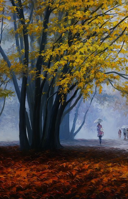 "Walk in the forest" by Gennady Vylusk
