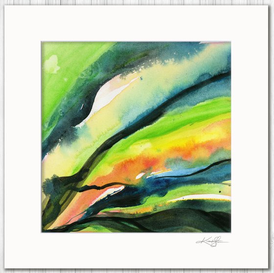 Elemental Dance 2 - Abstract Painting by Kathy Morton Stanion