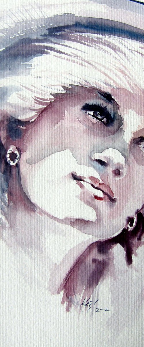 Portrait of Diana II by Kovács Anna Brigitta