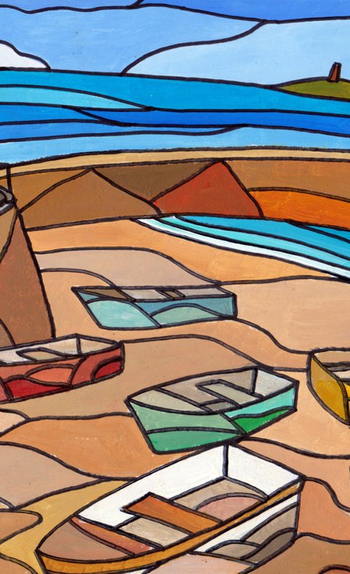"Sennen Cove boats" by Tim Treagust