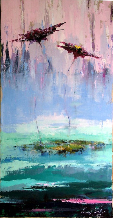 Black Princess Waterlilies Artfinder
